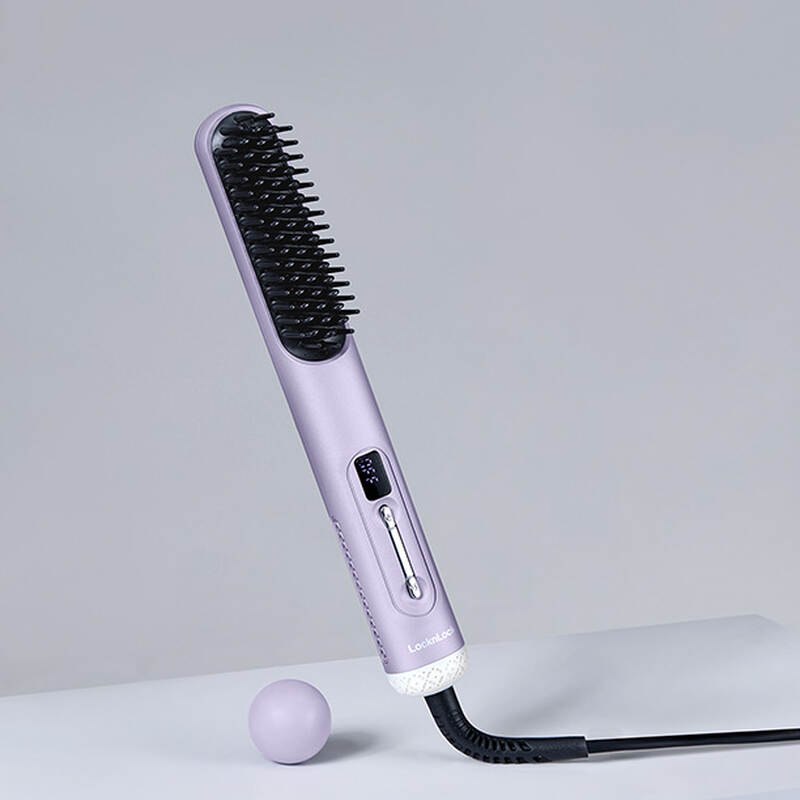 LocknLock Hair Styling Brush 43W, Purple - ENA223PUP, , large image number null